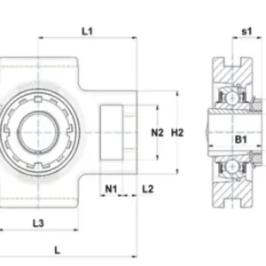 Zespół z oprawą żeliwną UKT.213 SNR Najlepsza cena